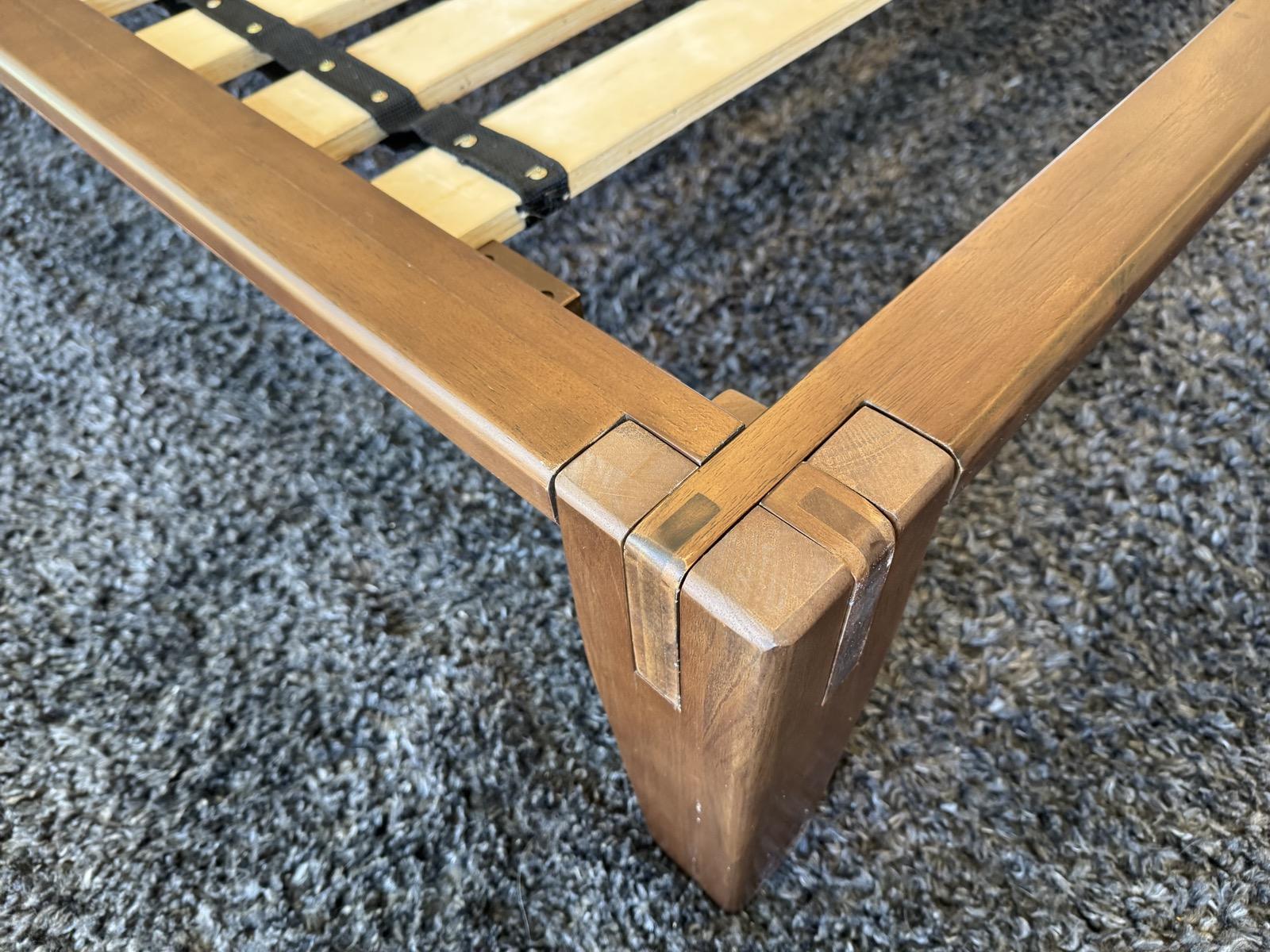 Japanese joinery locked together